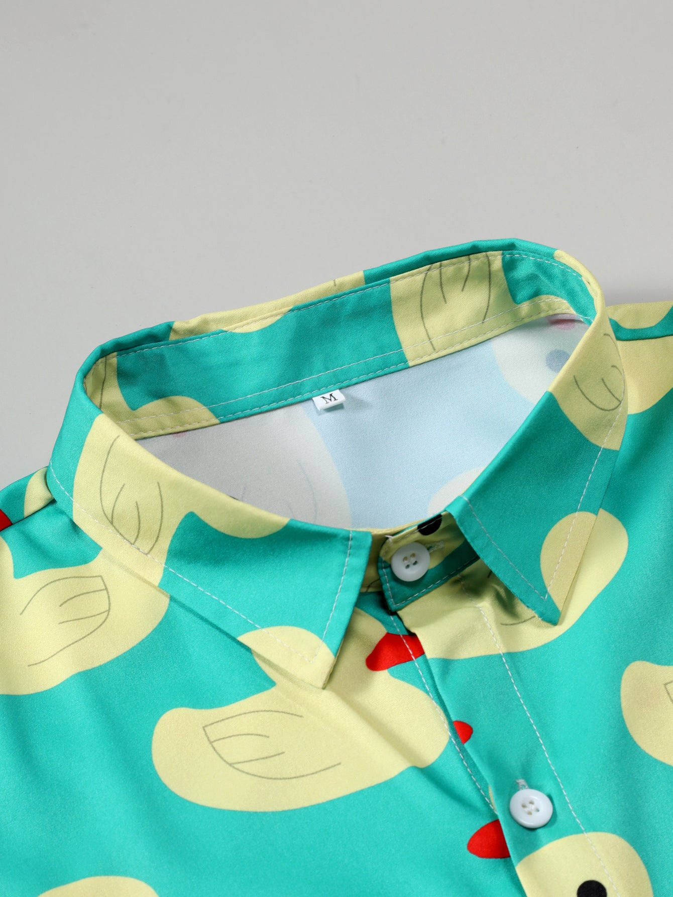 Men's Digital Printing Hawaiian Printing Shirt